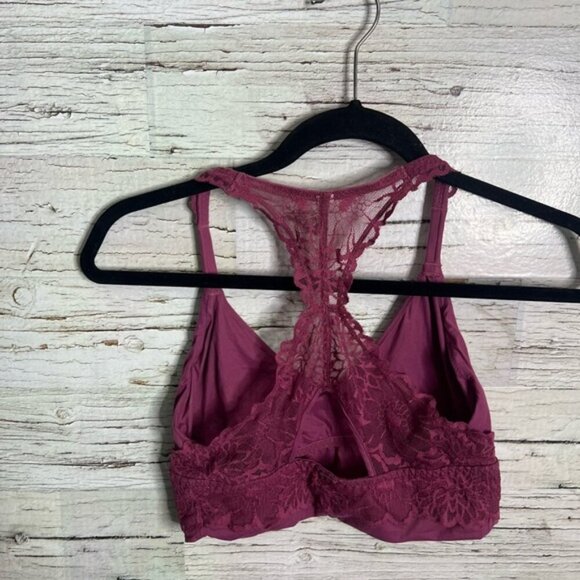 PINK Victoria's Secret Purple Lace Trim Bralette - Picture 5 of 6